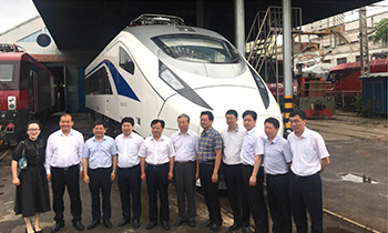 金華市、區(qū)領(lǐng)導(dǎo)率隊(duì)赴中車大連公司洽談合作事宜